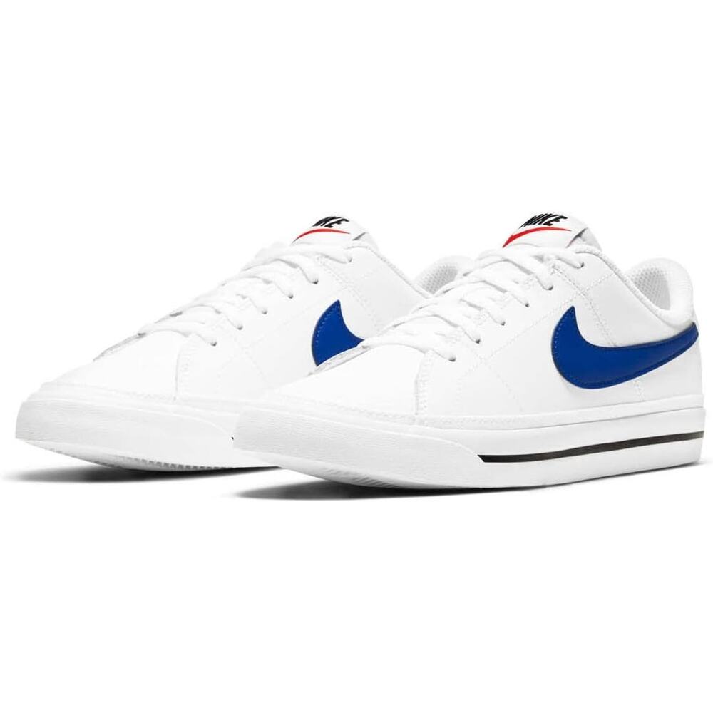 NWT Unisex Kids Nike Court Legacy White Game Royal Youth Sneakers US 6.5Y  Shoes